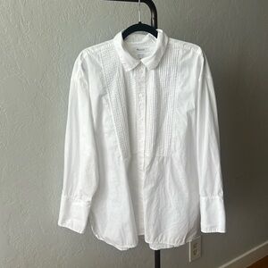 Madewell Oversized Tuxedo Shirt